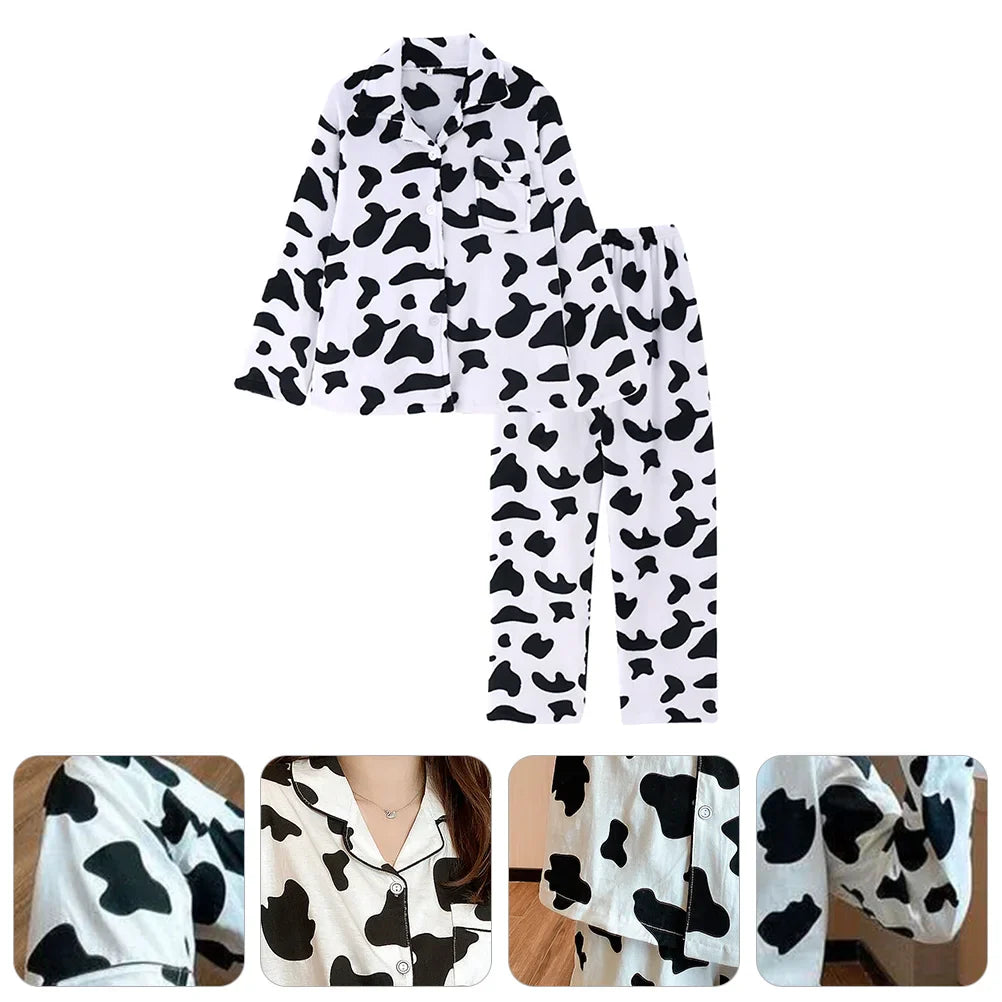 Cow Pattern Print Pajamas - Concordia Style Boutique