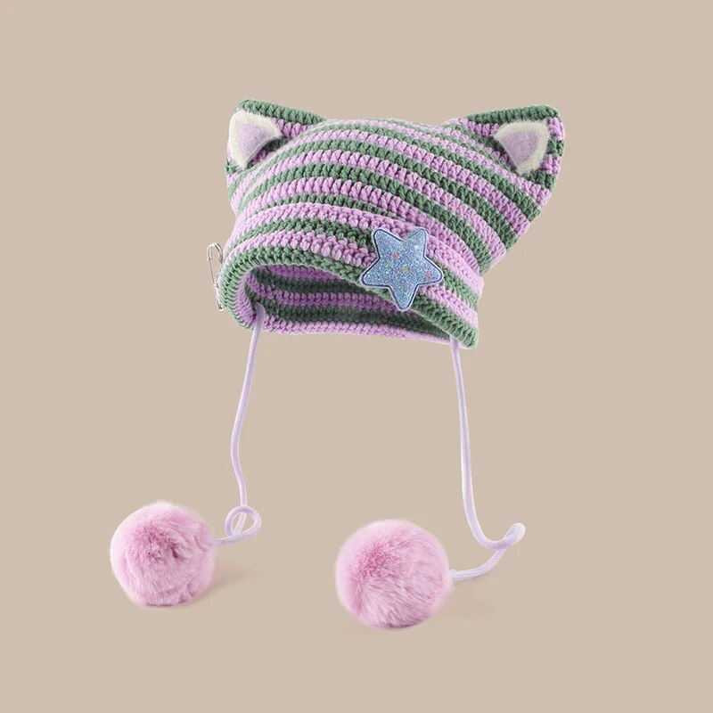 Cat Ears Beanie - Concordia Style Boutique