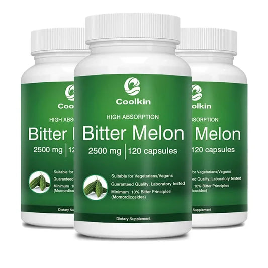 Bitter Melon Capsules - Balances Blood Sugar Levels, Promotes Digestive Health, Boosts Energy, and Strengthens Immunity