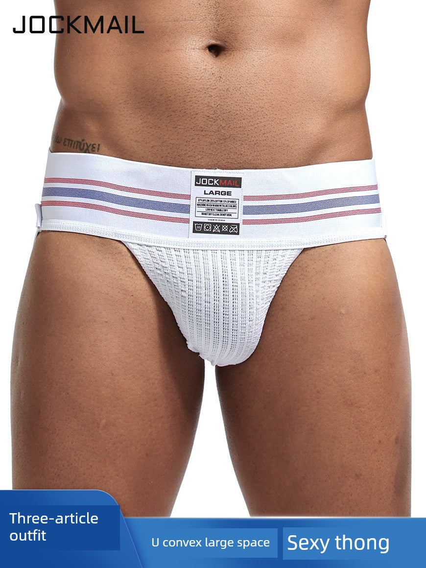 Jockmail Men's Cotton Breathable Jockstrap
