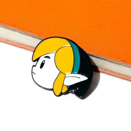 Zelda Brooch Link Figure Badge Pin Jewelry for Lapel, Shirt, Bag