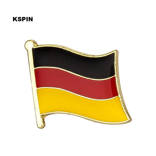 Germany Flag Lapel Pin Badge Brooch KS-0049