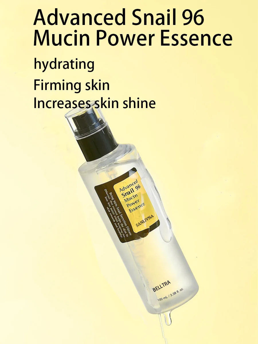 Snail Mucin 96% Korean Skin Care Facial Essence Fading Fine Lines Repair Essence Firming Facial Snail Brightening Anti-Aging - Concordia Style Boutique