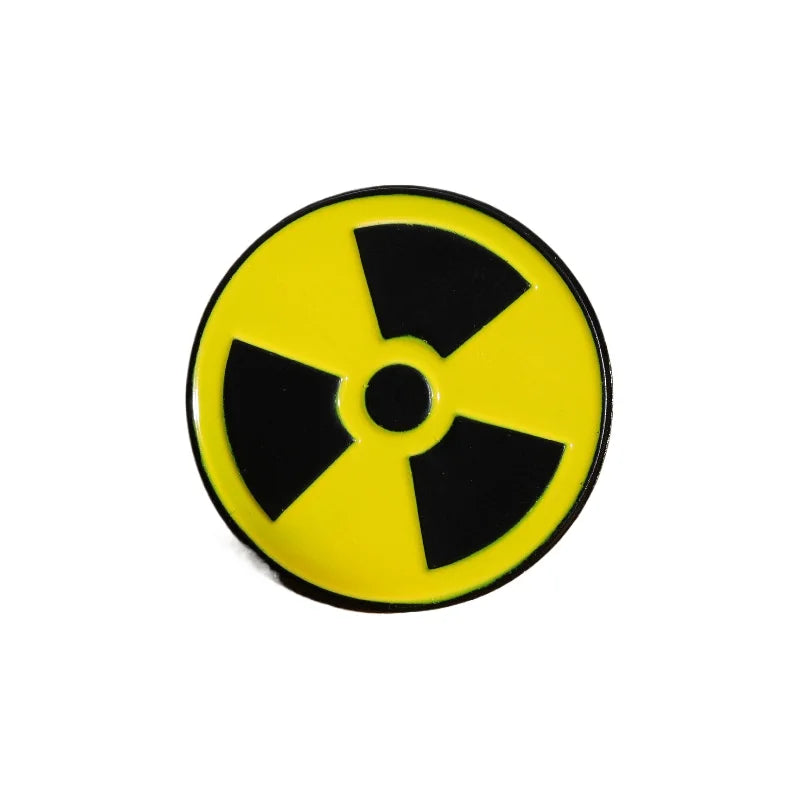 Radiation Element Metal Brooch - Personalized Versatile Accessory