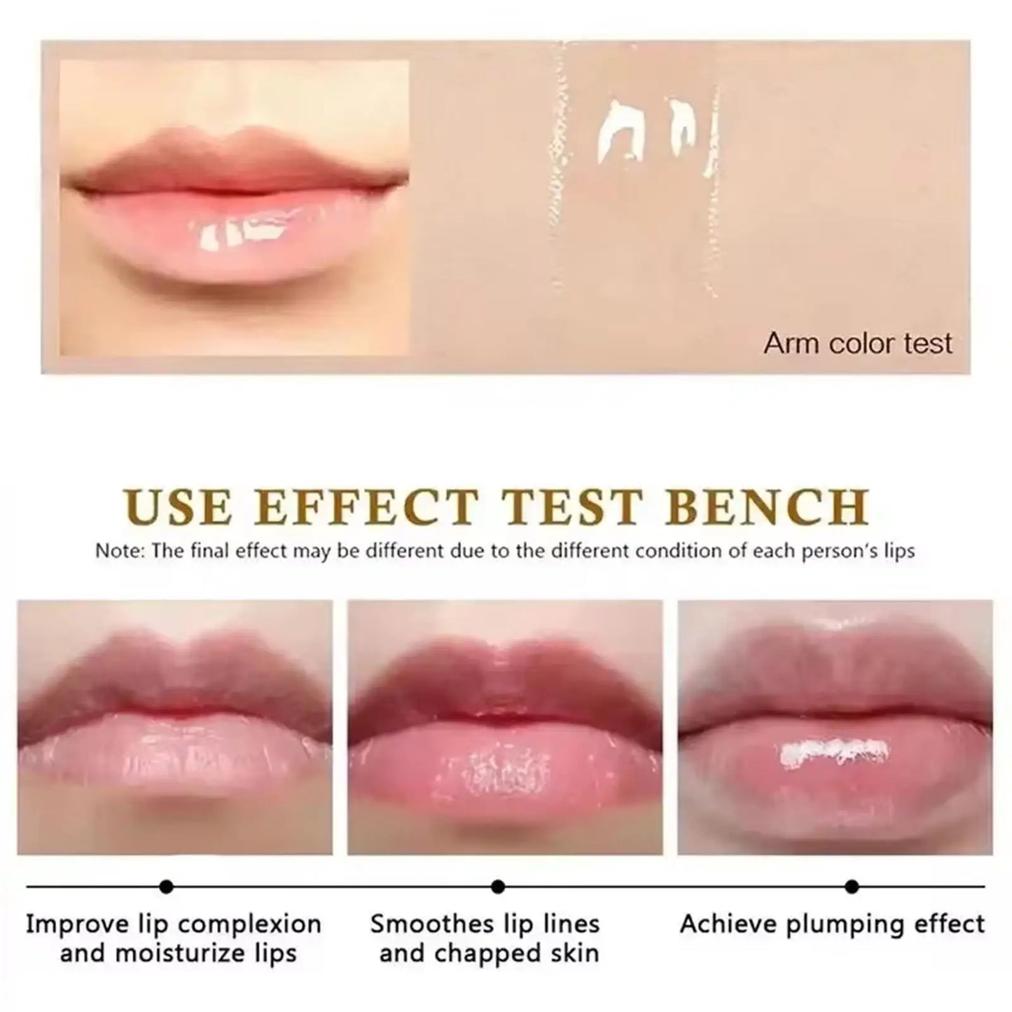 Lip Plumper Oil Instantly Volumising Increase Lip Elasticity Long-lasting Moisturize Lip Plumper Gloss Sexy Beauty Makeup