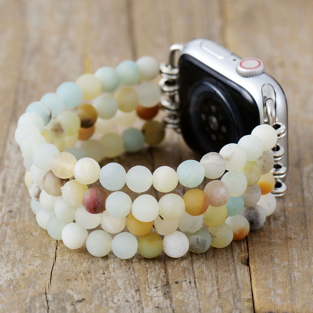 Amazonite Soothing Stress Apple Watch Band