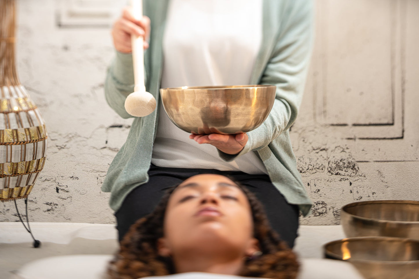 3 Piece Energy Therapy Series Singing Bowl Set, 1400/1800/2200g