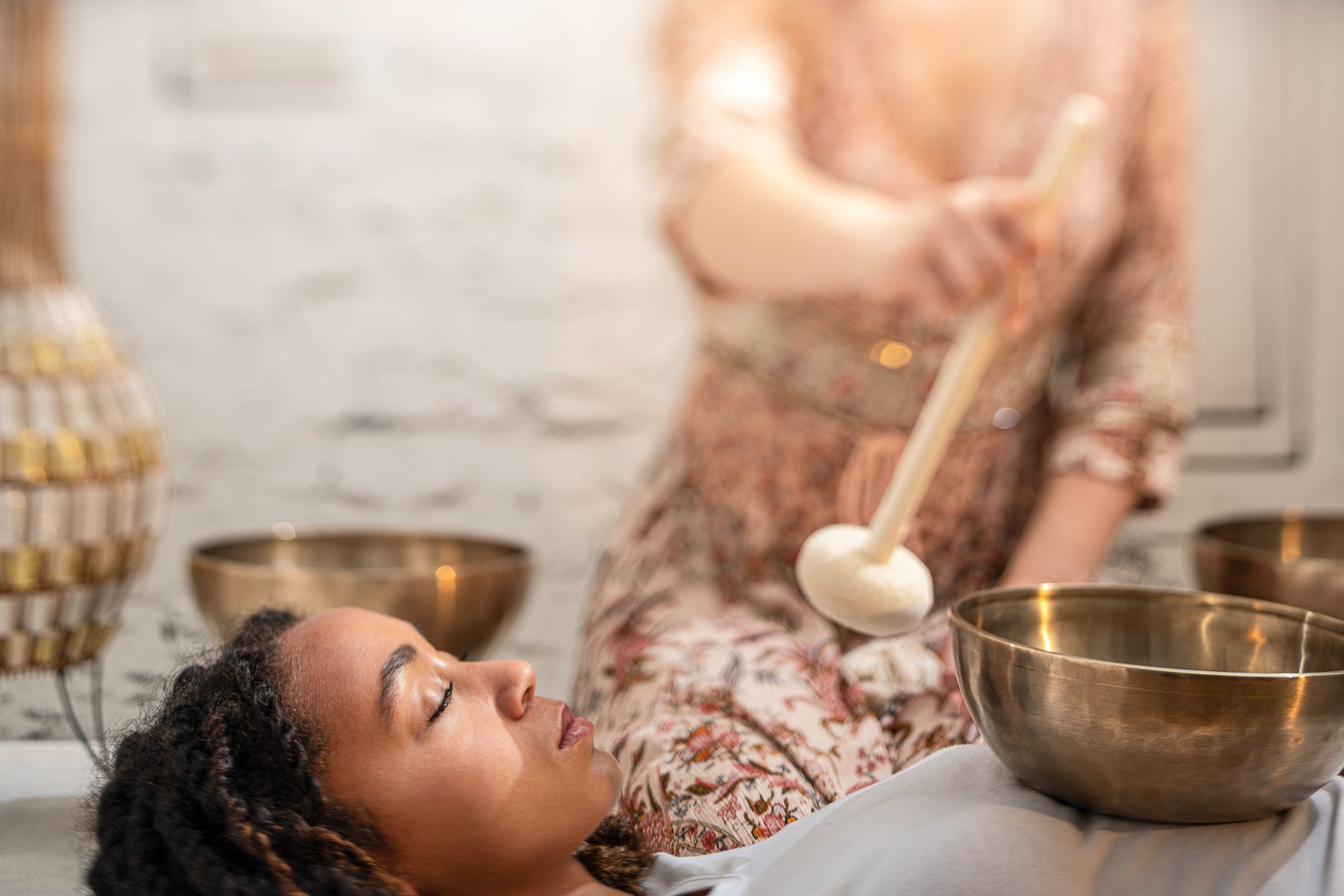 Singing Bowl Mallet, Large Felt Tip, Large