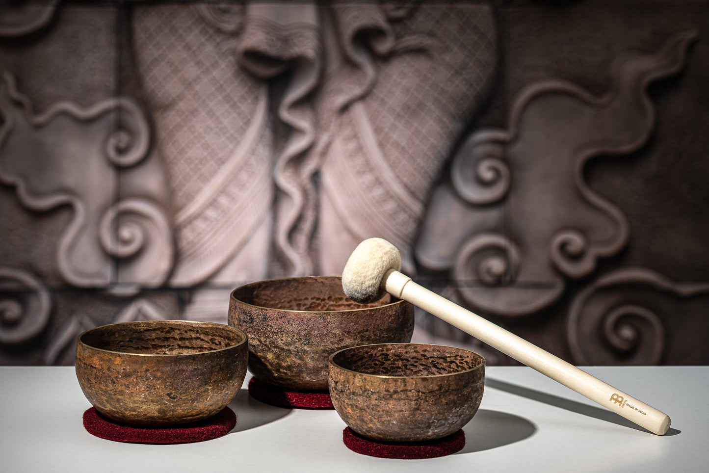 3-Piece Origin Series Singing Bowl Set, 600/700/900g