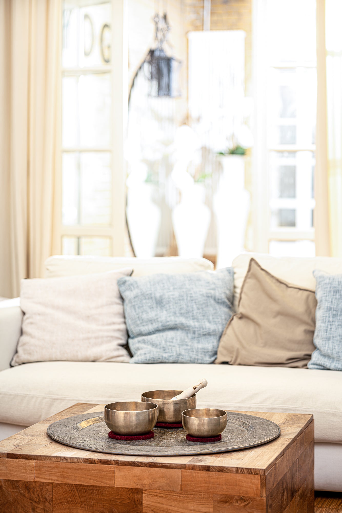 3-Piece Universal Series Singing Bowl Set, 500/700/750g