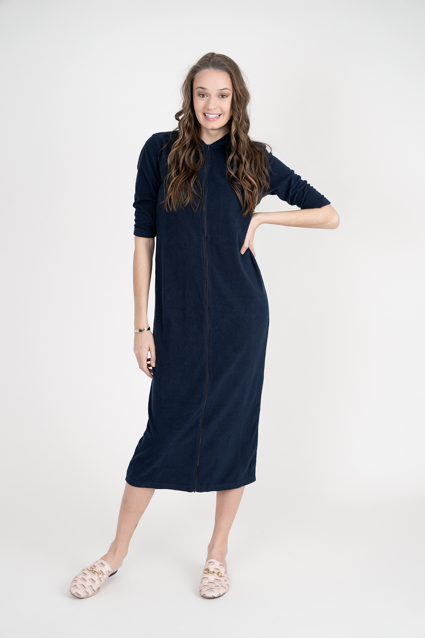 Oversized Terry Midi Robe - Concordia Style Boutique