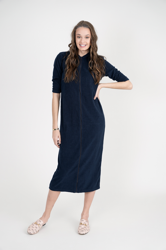 Oversized Terry Midi Robe - Concordia Style Boutique