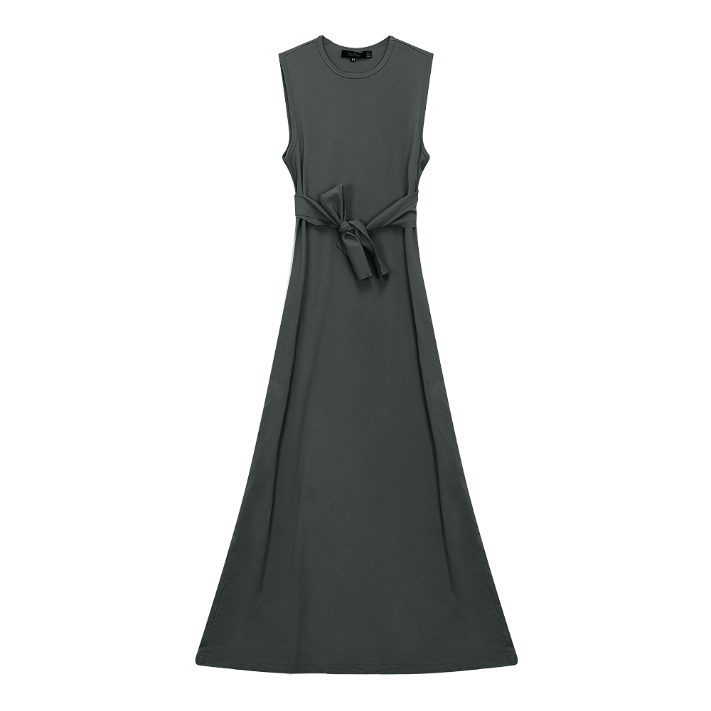 A Line Crew Neck Maxi Jumper Dress - Concordia Style Boutique
