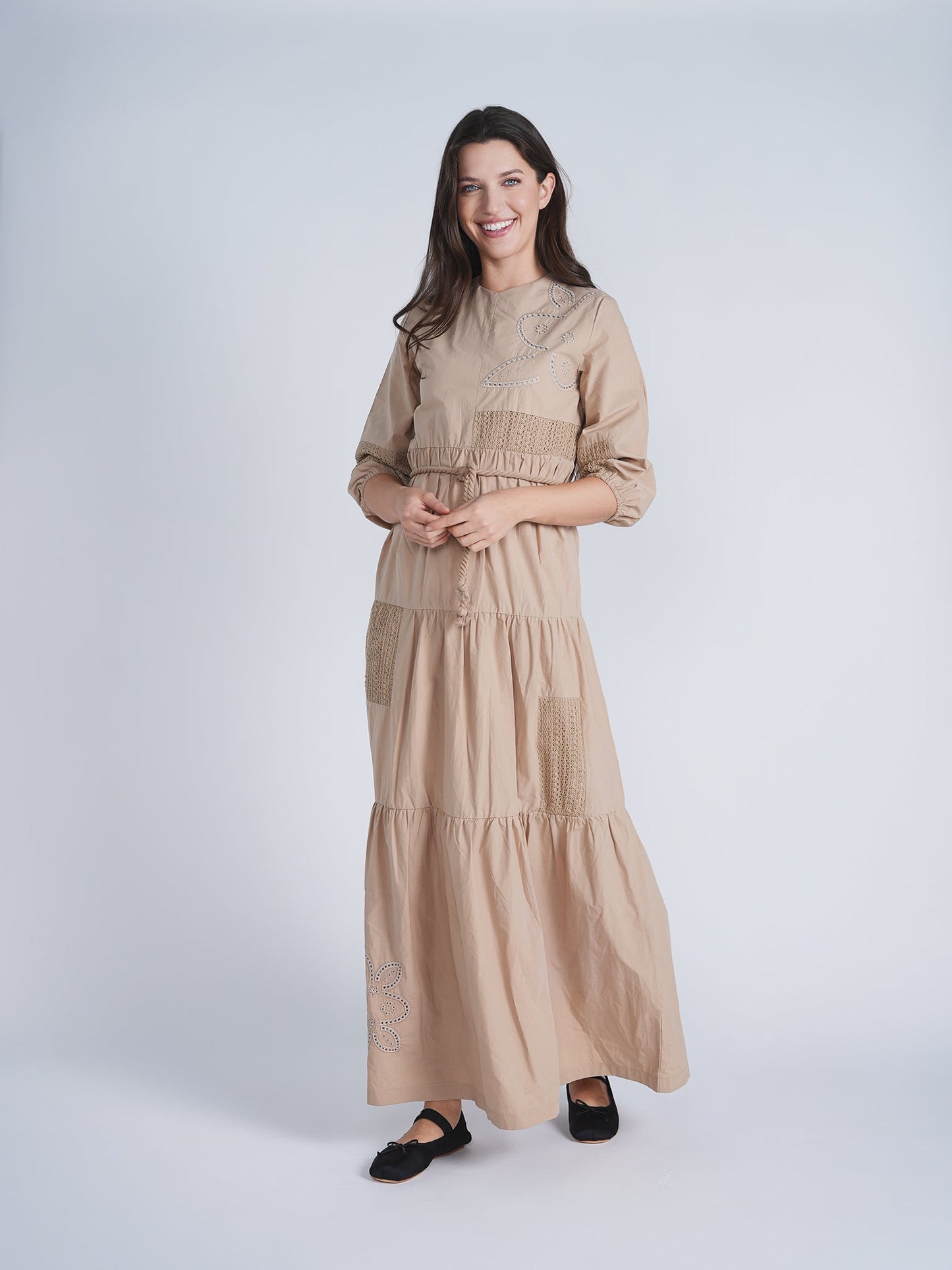 Lace Woven Dress - Concordia Style Boutique