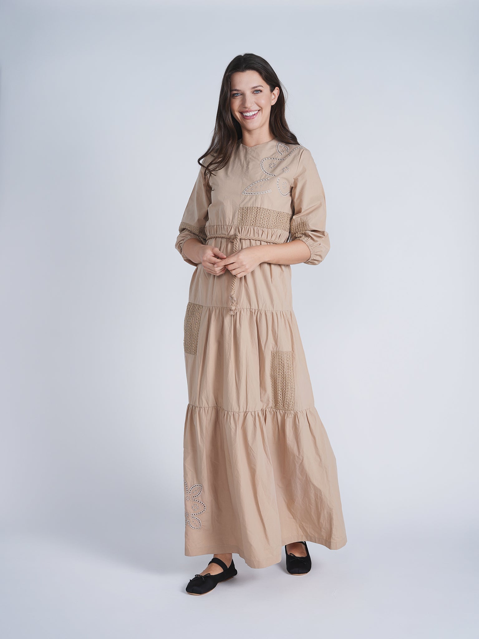 Lace Woven Dress - Concordia Style Boutique