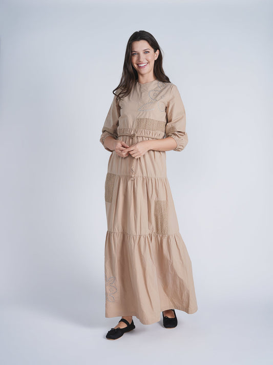 Lace Woven Dress - Concordia Style Boutique