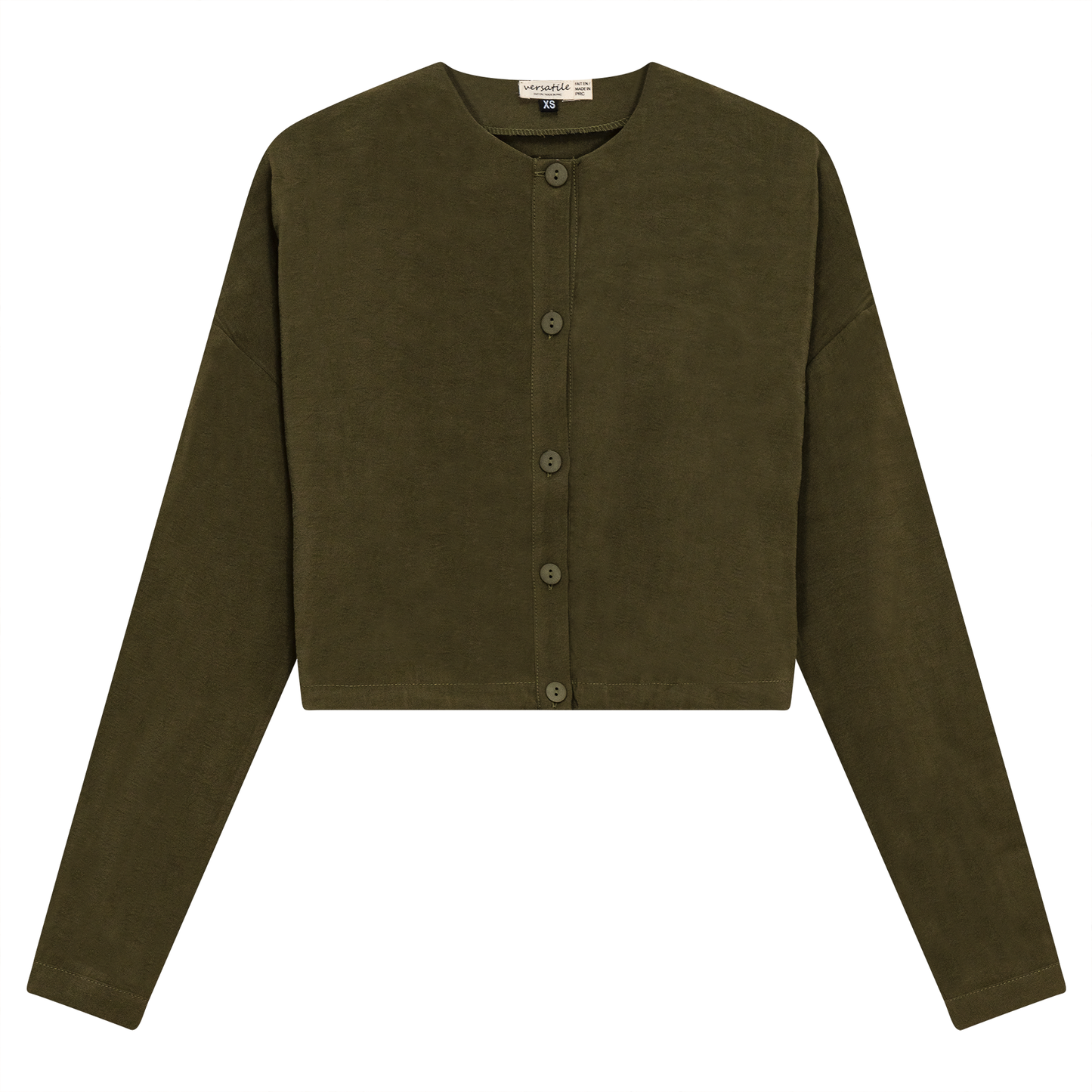 Tencel Cropped Bungee Blouse - Concordia Style Boutique