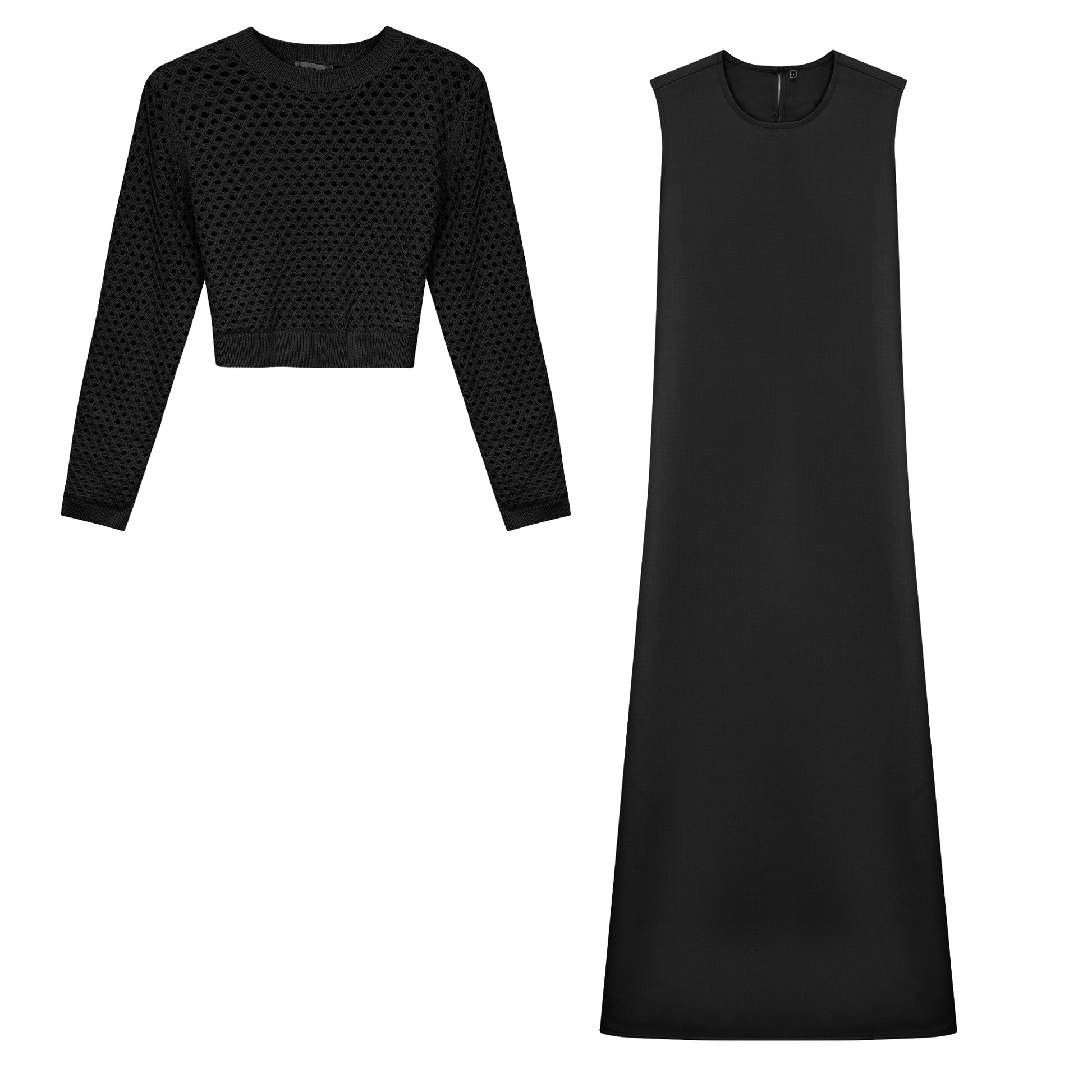 Net Knit Midi Jumper Set - Concordia Style Boutique