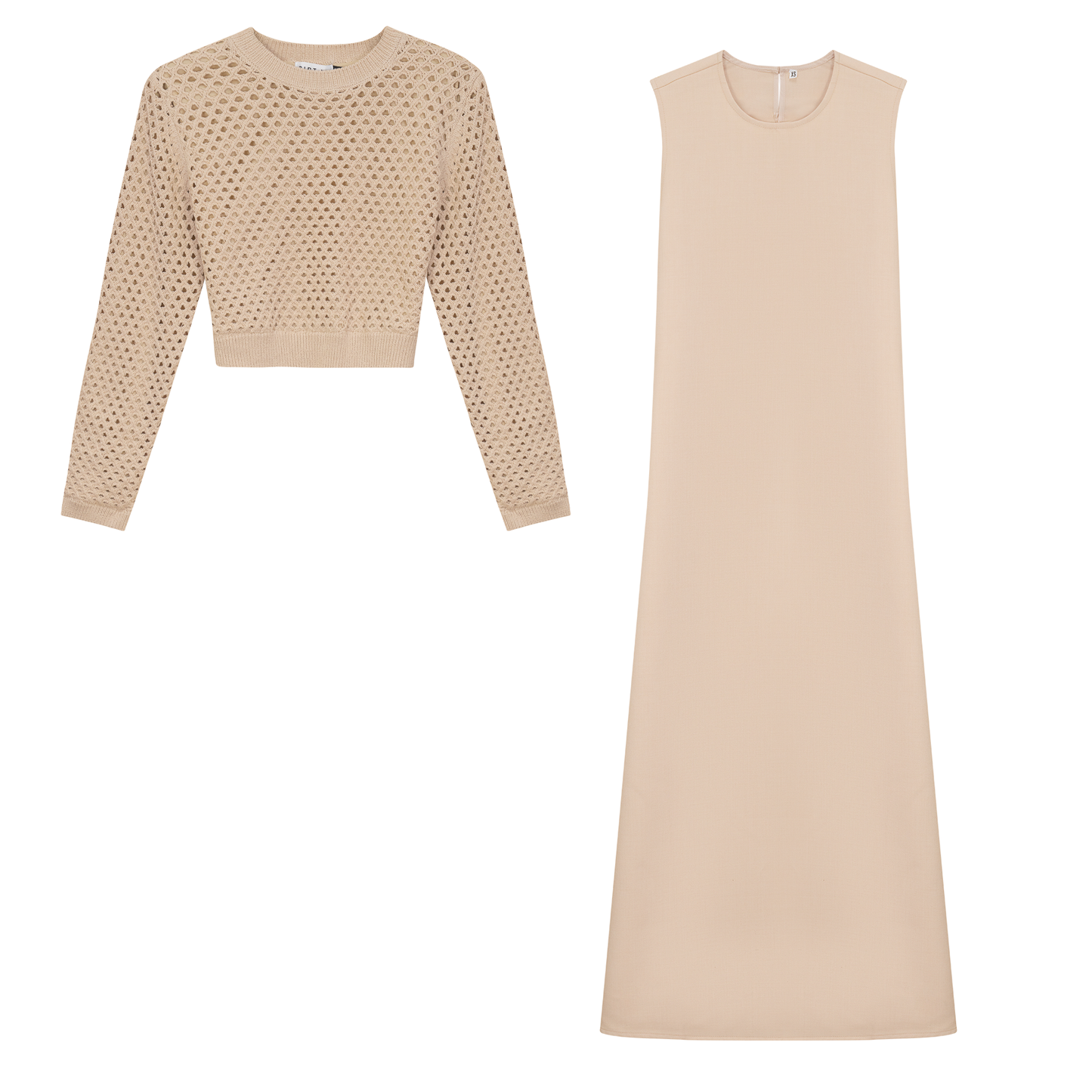Net Knit Midi Jumper Set - Concordia Style Boutique