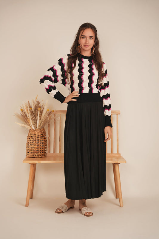 Crochet Chevron Top - Concordia Style Boutique