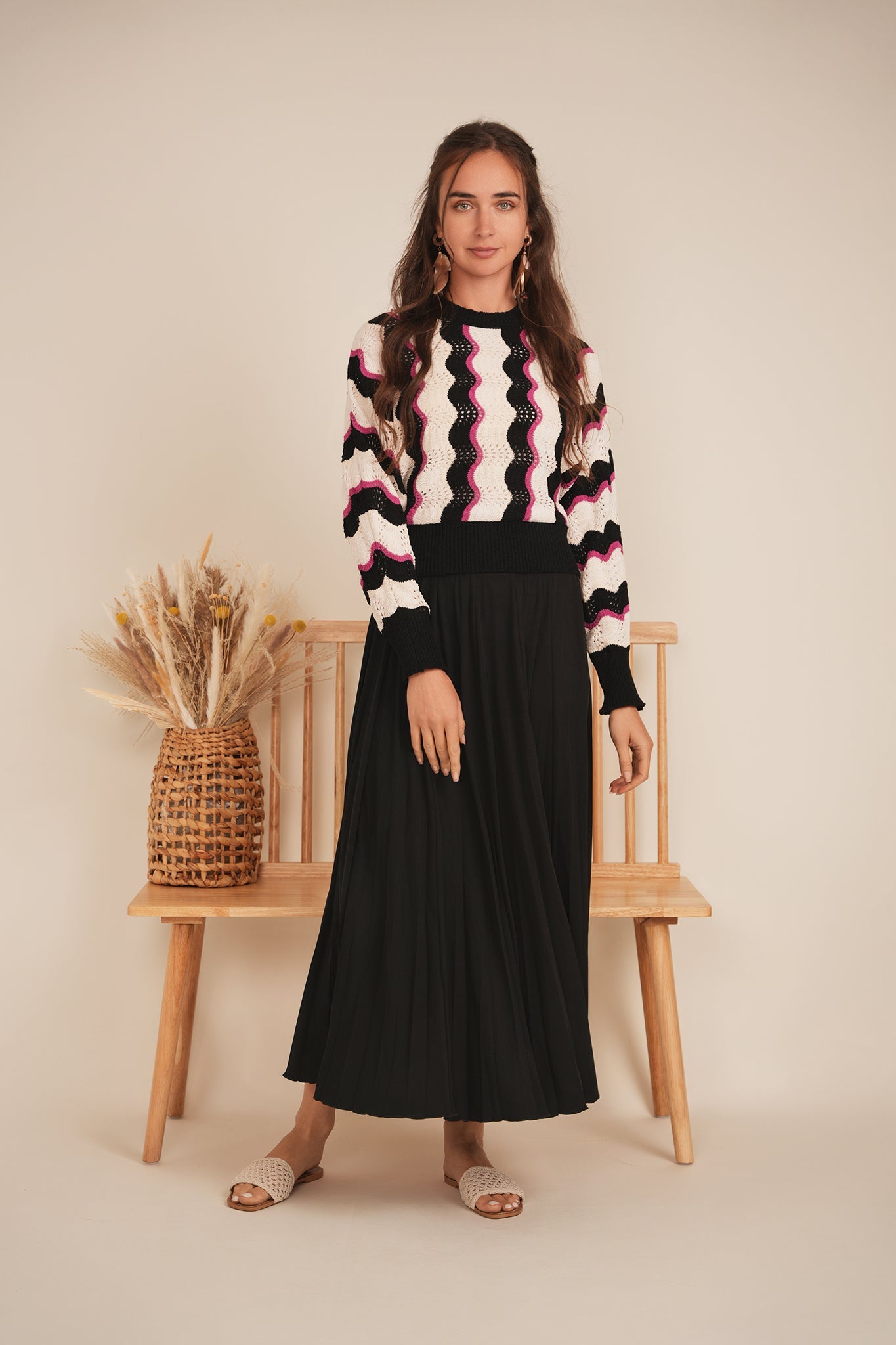 Crochet Chevron Top - Concordia Style Boutique