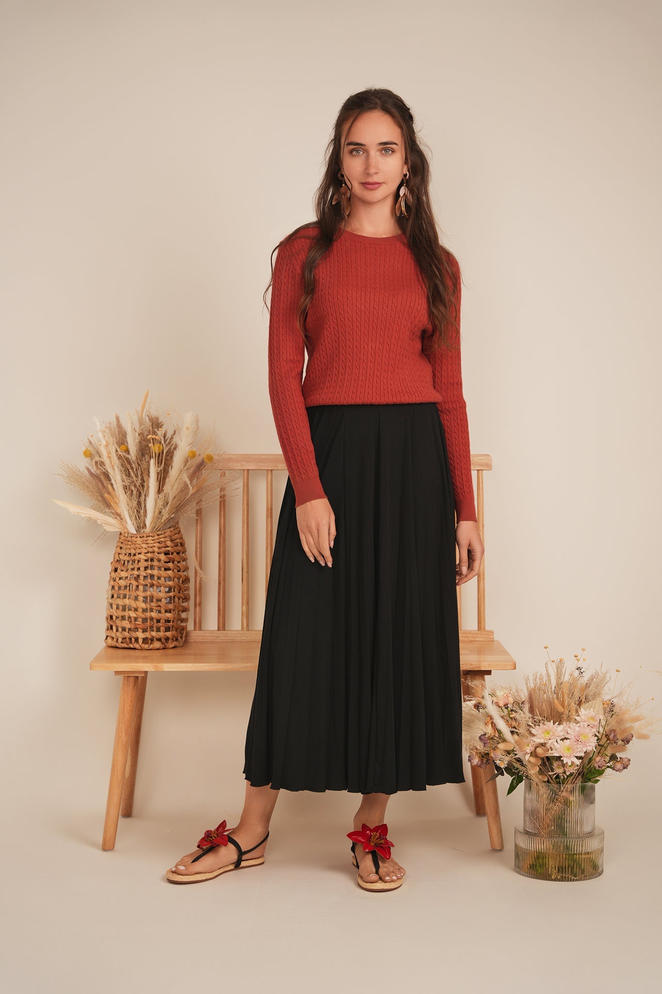 Cable Knit Sweater - Concordia Style Boutique