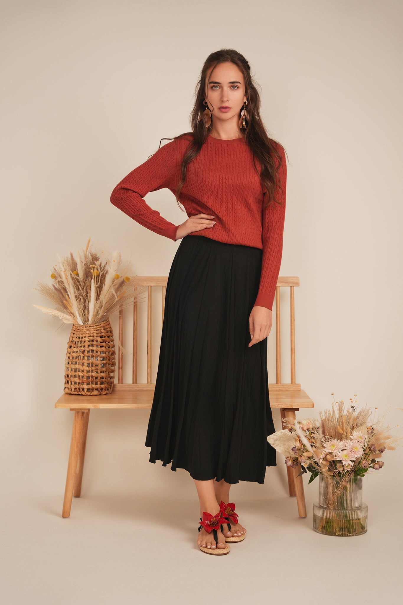 Cable Knit Sweater - Concordia Style Boutique
