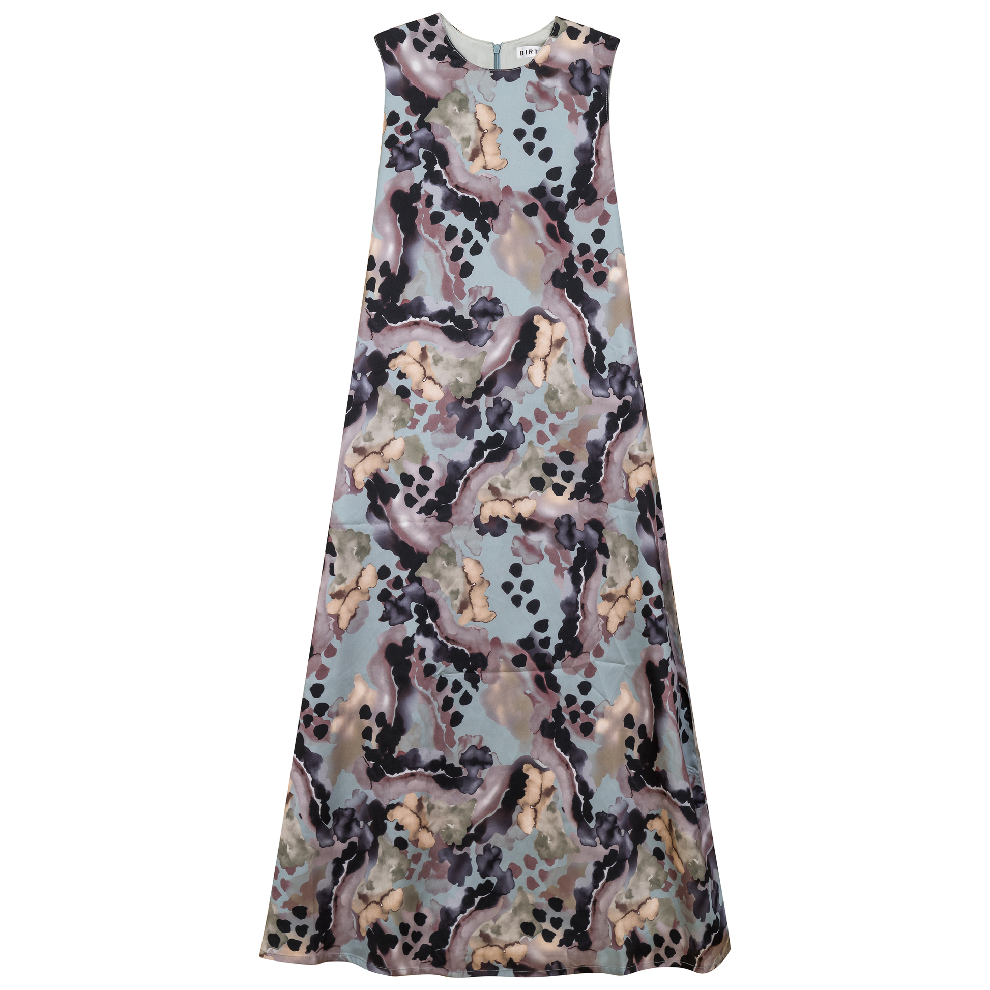Printed Satin A Line Jumper - Concordia Style Boutique