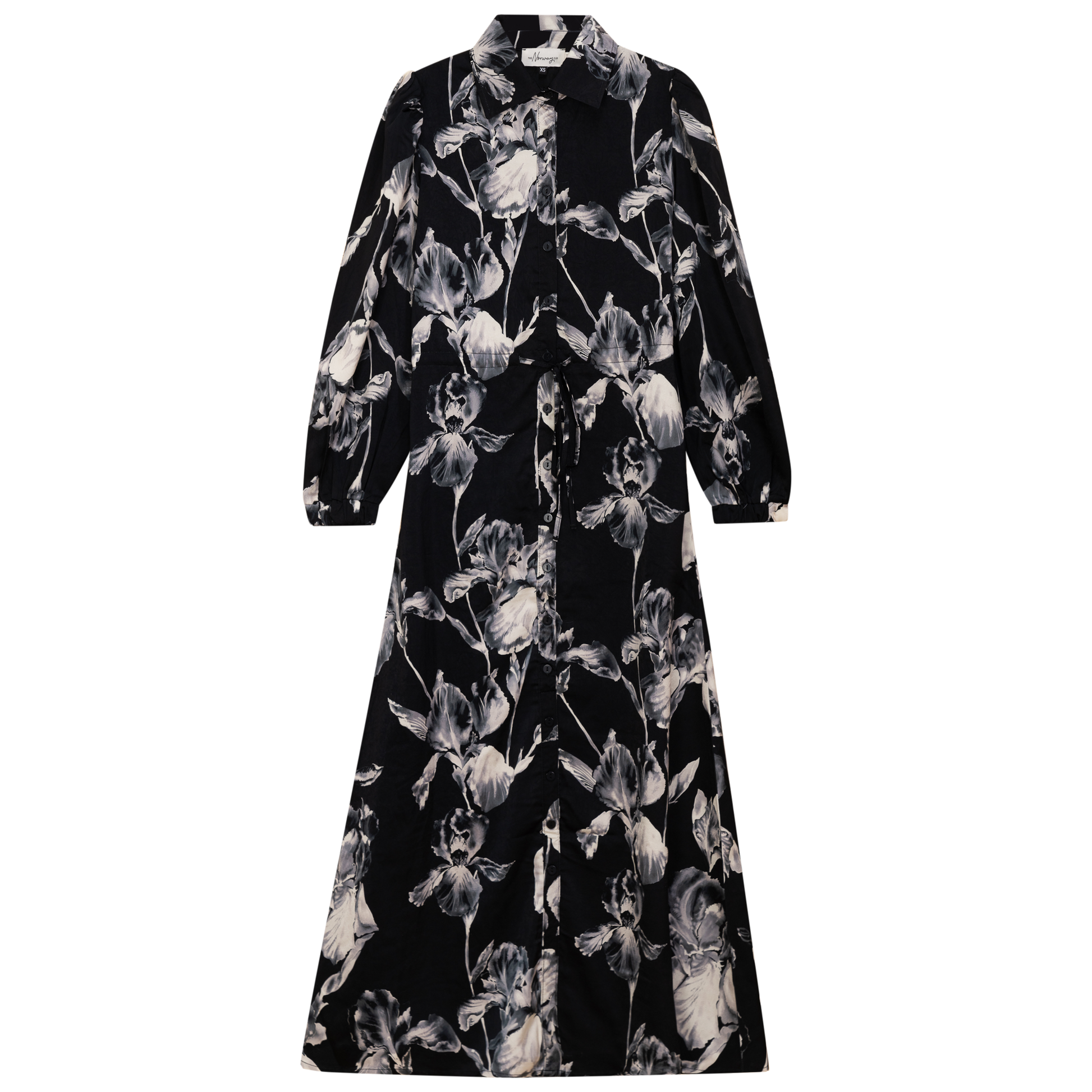 Chiffon Tie Shirt Dress - Concordia Style Boutique