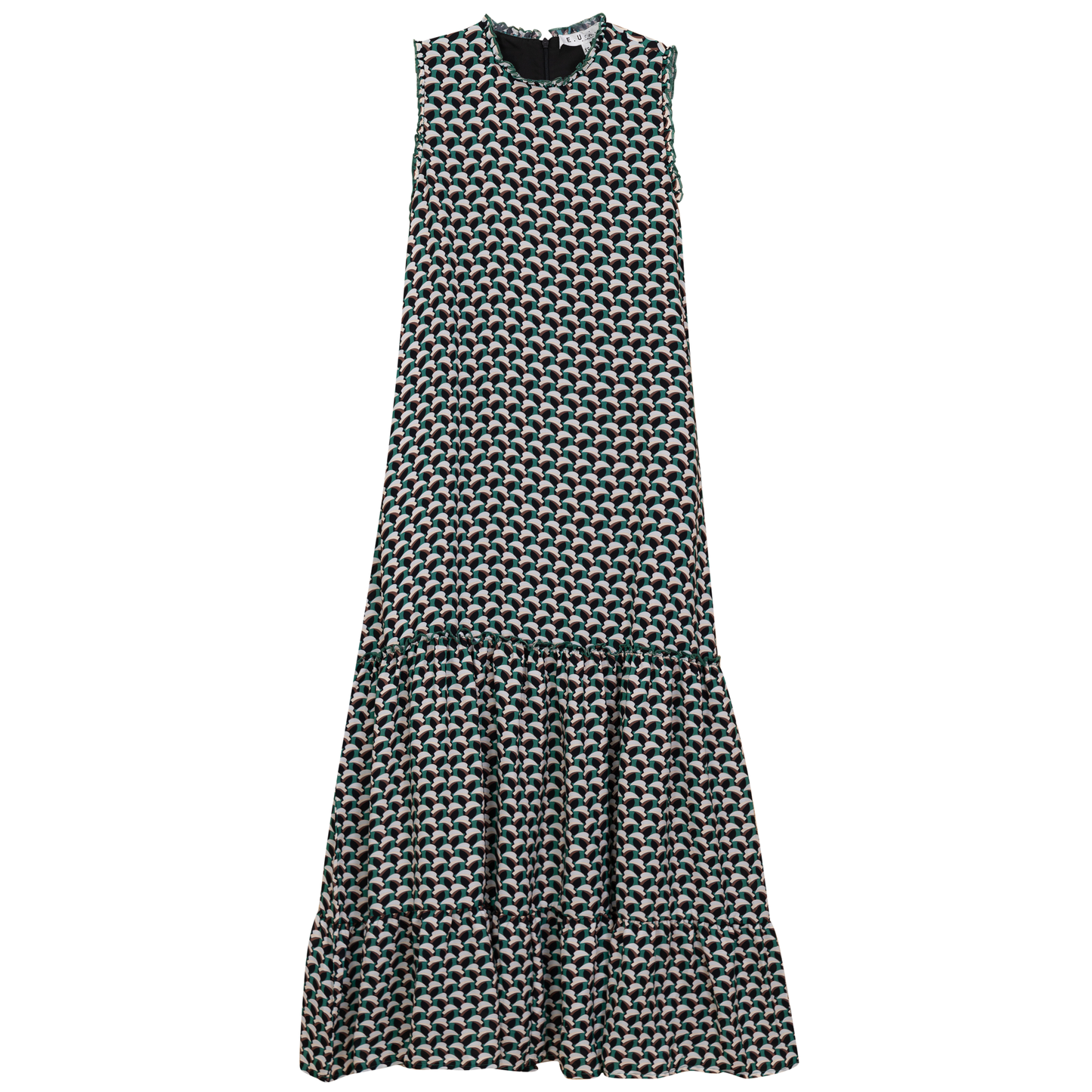 Printed Chiffon Tiered Jumper - Concordia Style Boutique