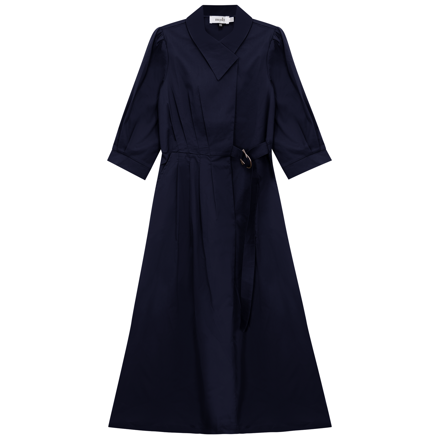 Cotton Midi Wrap Dress - Concordia Style Boutique