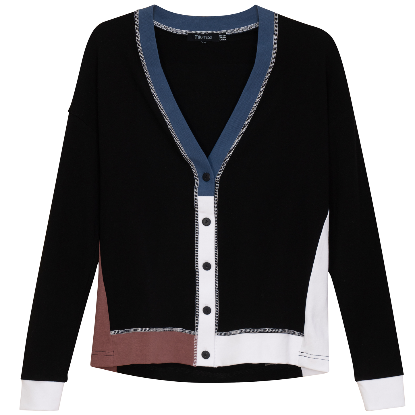 Color Blocked Cardigan - Concordia Style Boutique