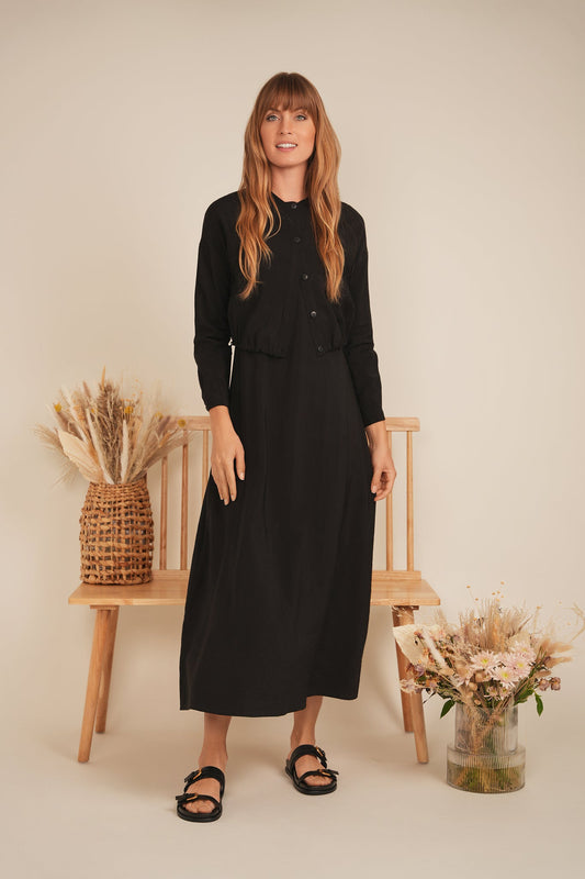 Copper Tencel Maxi Jumper - Concordia Style Boutique