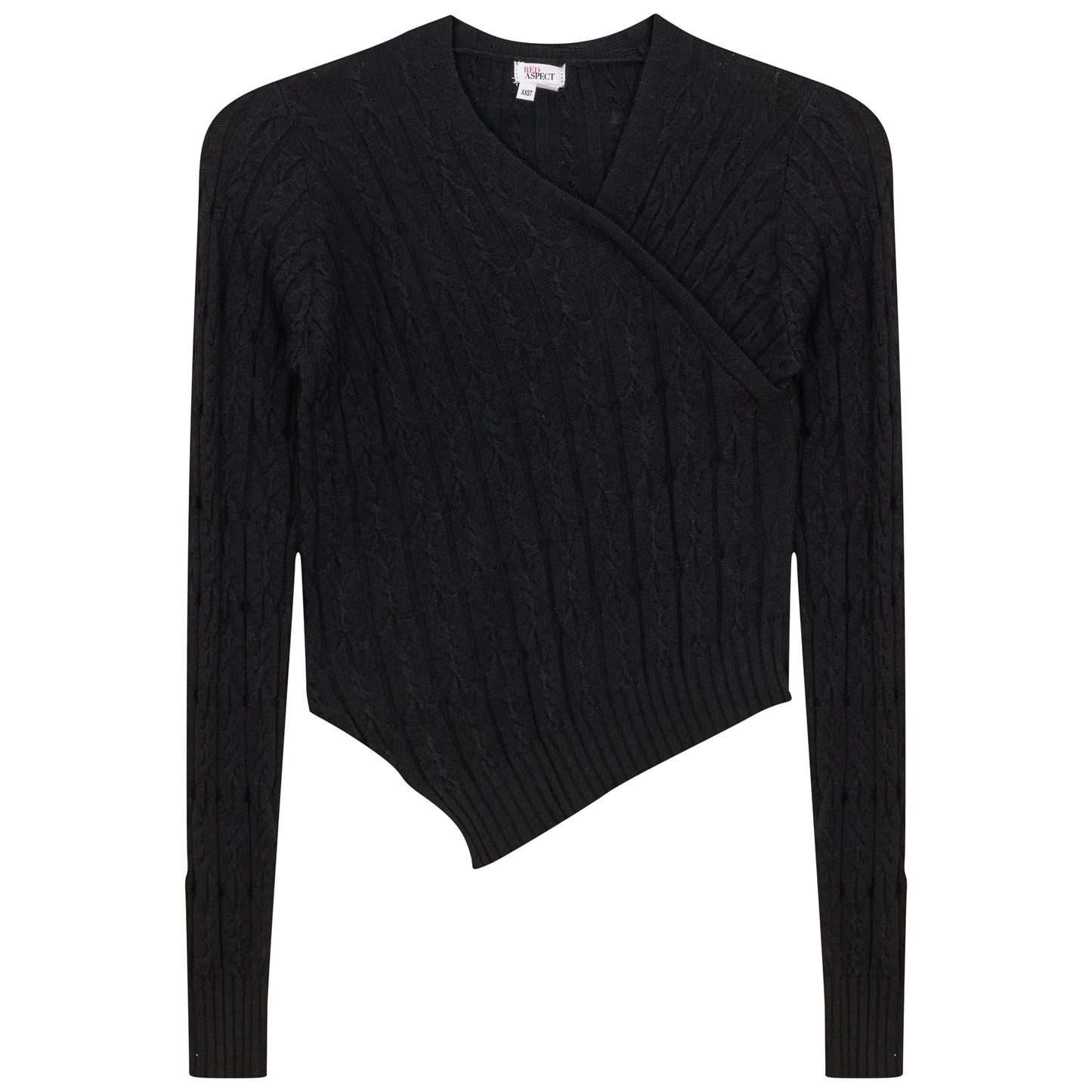 Cable Knit Asymmetric Top - Concordia Style Boutique