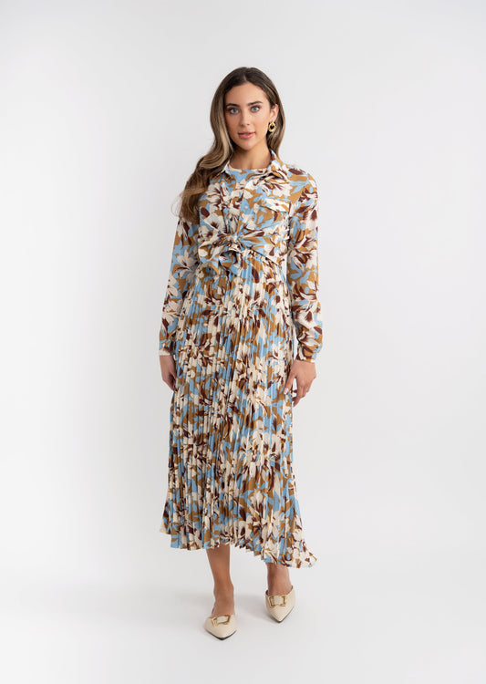 Pleated jumper with Blouse Set - Concordia Style Boutique
