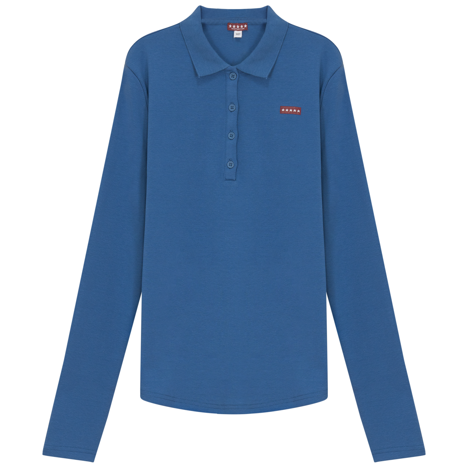 Fine Rib Polo Top - Concordia Style Boutique
