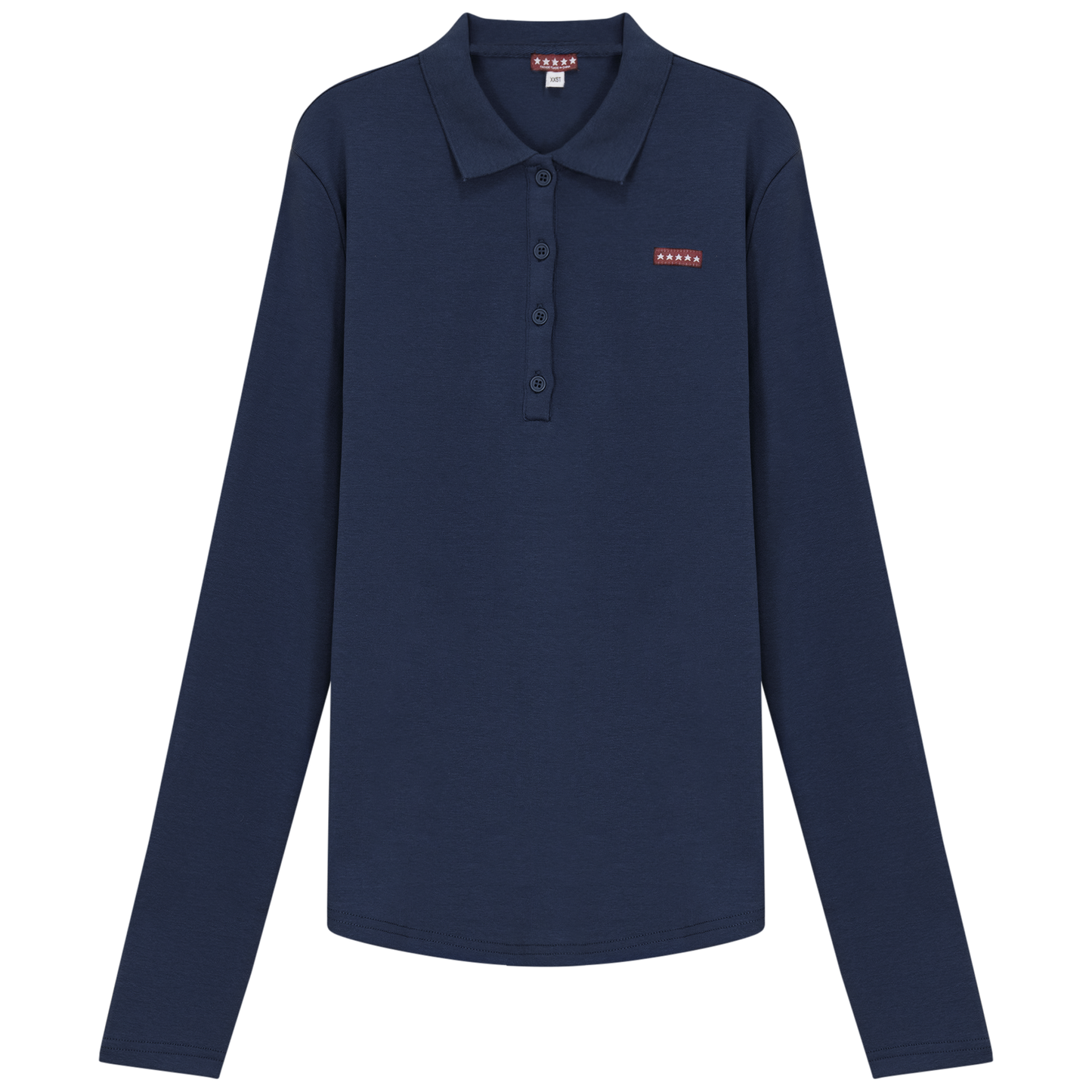 Fine Rib Polo Top - Concordia Style Boutique