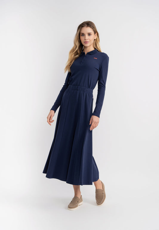 Fine Rib Polo Top - Concordia Style Boutique
