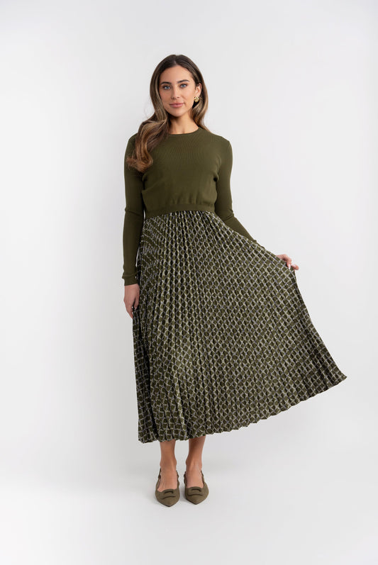 Pleated Jumper Set - Concordia Style Boutique