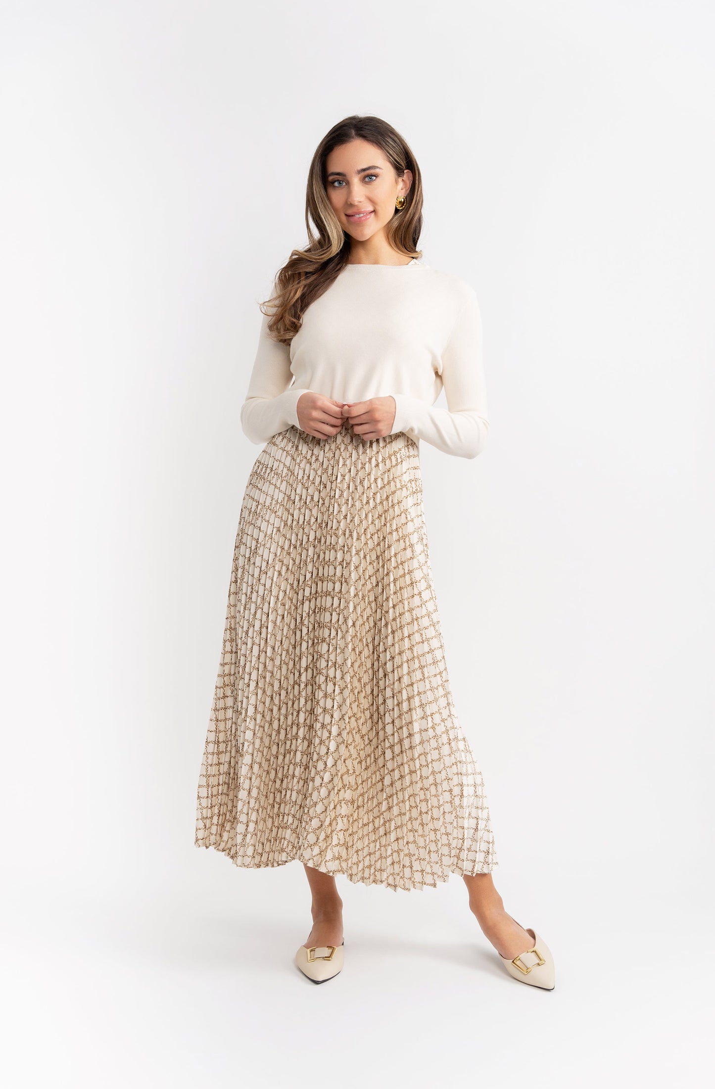 Pleated Jumper Set - Concordia Style Boutique