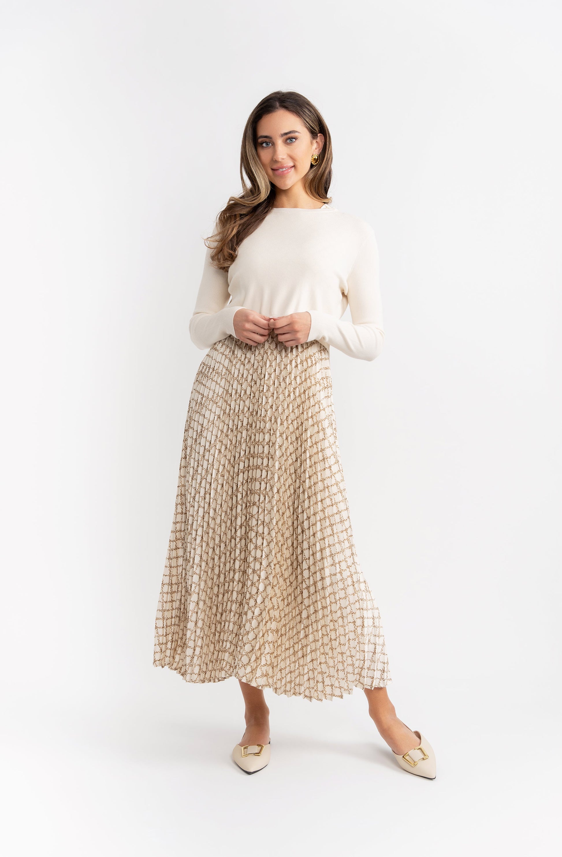 Pleated Jumper Set - Concordia Style Boutique