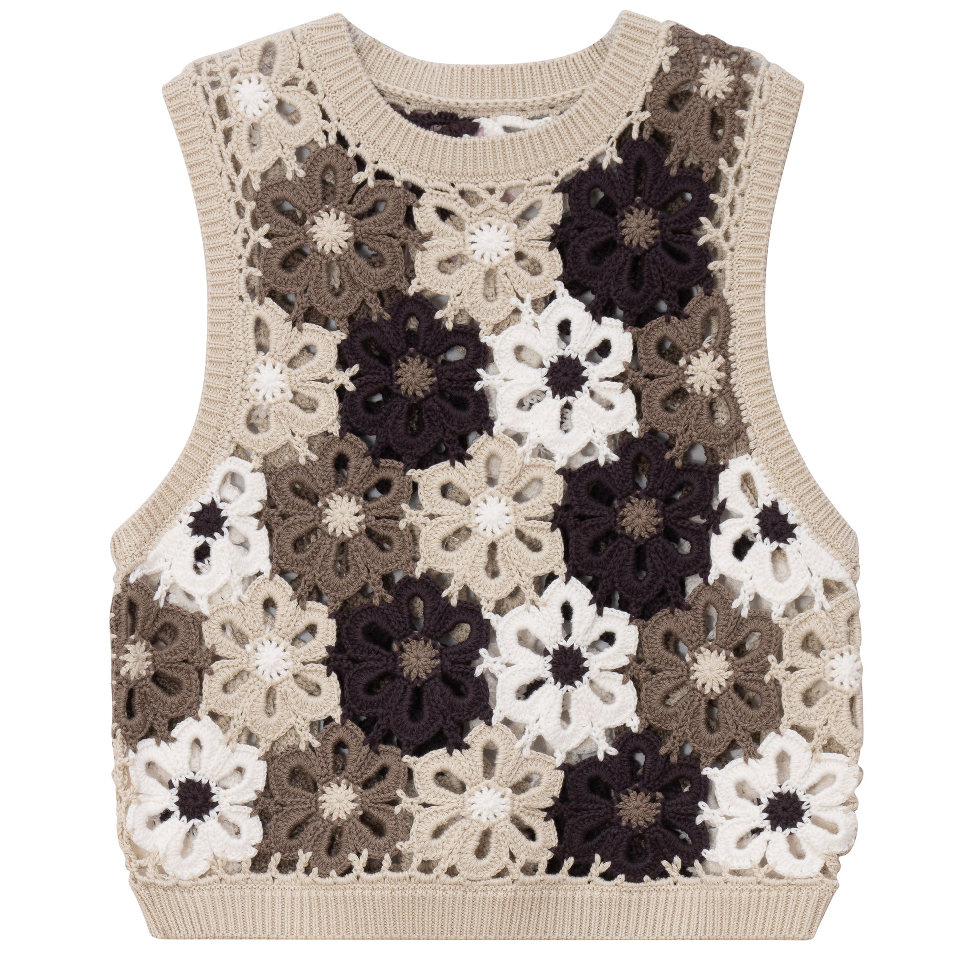 Floral Crochet Vest - Concordia Style Boutique