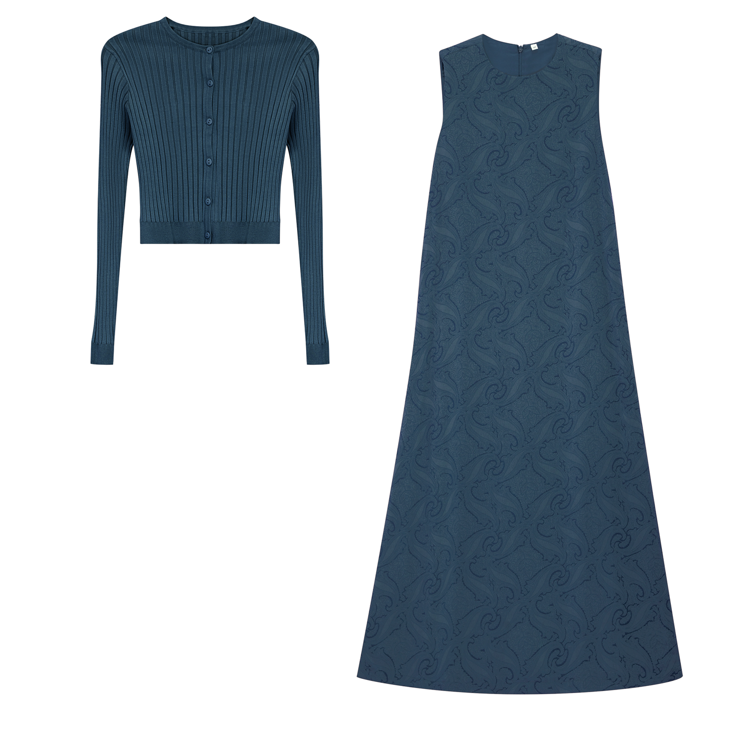 Paisley Print Jumper Set - Concordia Style Boutique