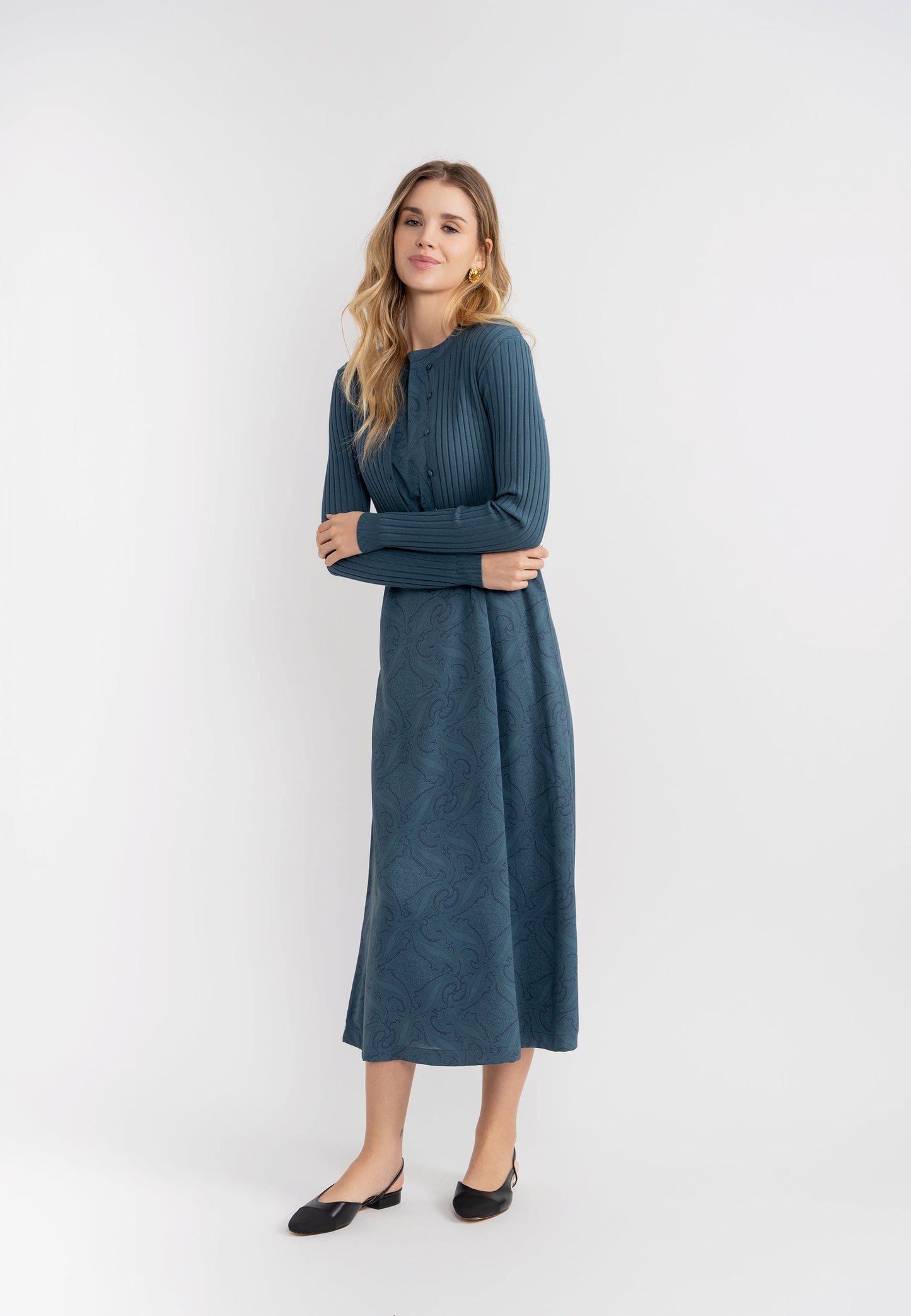 Paisley Print Jumper Set - Concordia Style Boutique