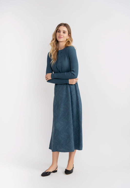 Paisley Print Jumper Set - Concordia Style Boutique