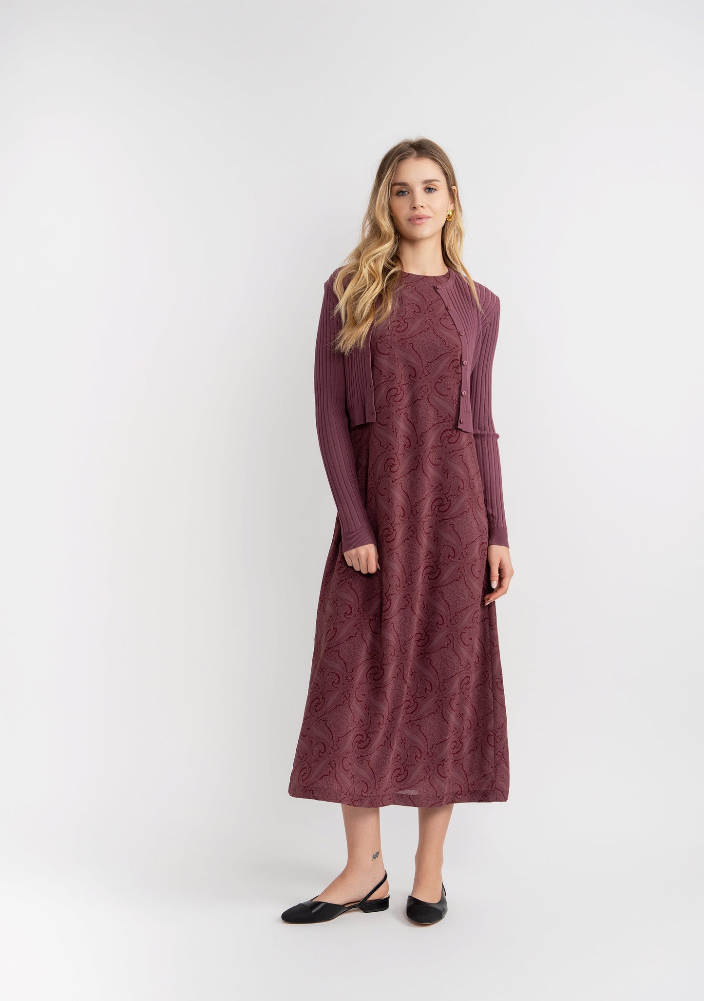 Paisley Print Jumper Set - Concordia Style Boutique