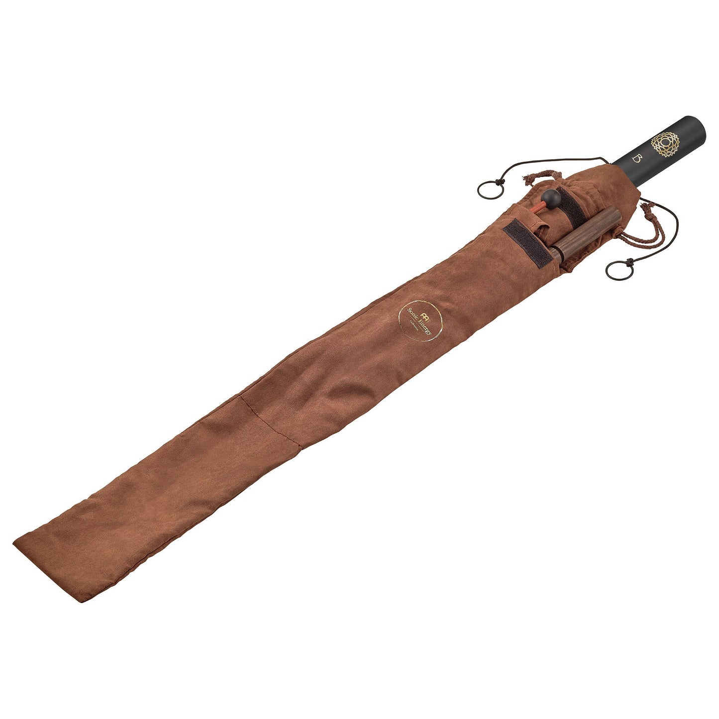 7-Piece Sound Bath Tube Chimes Chakra Set, 432 Hz, Black