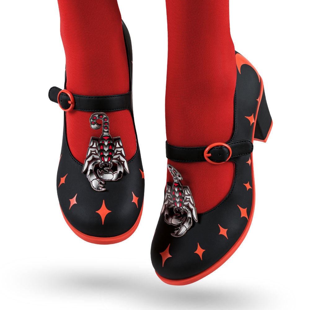 Chocolaticas® Mid Heels Scorpio Women's Mary Jane Pump - Concordia Style Boutique