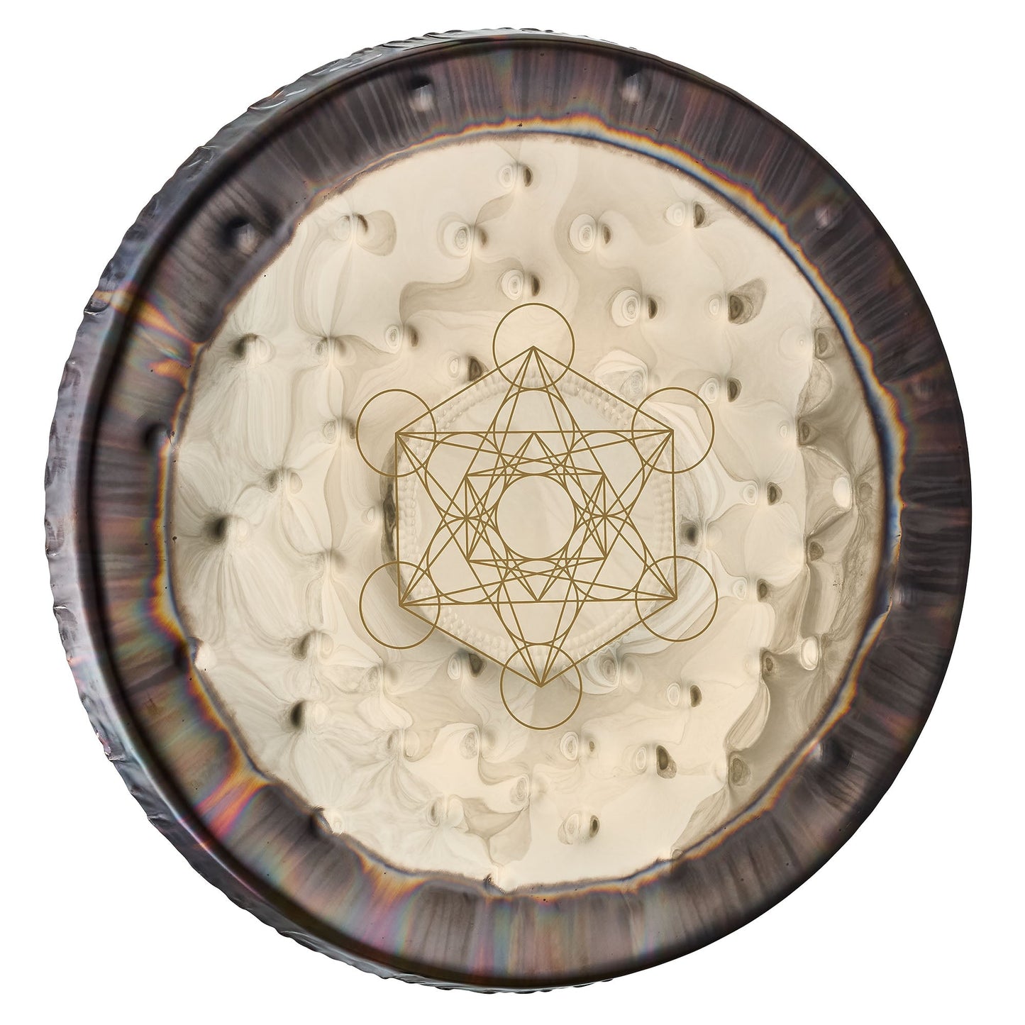 22" Soundscape Gong, Metatron's Cube