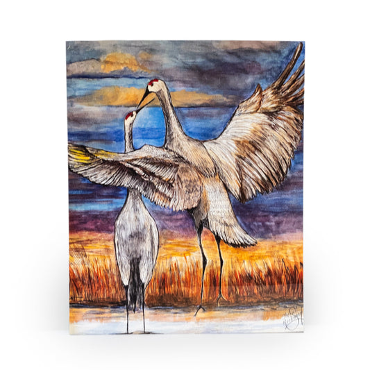 Crane Print | 8" X 10" | Sheryll Hickman Art
